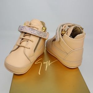 Giuseppe Junior Dolly Crib Sneakers Baby Crystal
